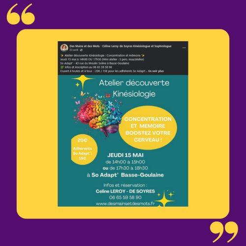 Exemple_etude_de_cas_coaching_reseaux_sociaux Le coaching Facebook et Instagram a aidé Céline, kinésiologue, a mieux utiliser les réseaux sociaux pour se faire connaître.